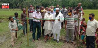 bamboo bridge preparing in sitalkuchi | newsfront.co