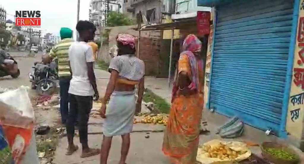 civic volunteer harassed to vegetable seller | newsfront.co