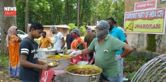 cpim party distribute food unprivileged | newsfront.co