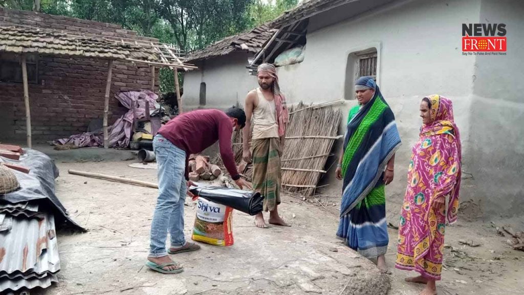 distribute food to unprivileged in malda | newsfront.co