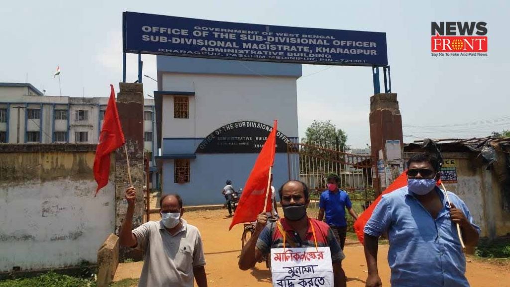 laborus submit deputation in kharagpur | newsfront.co