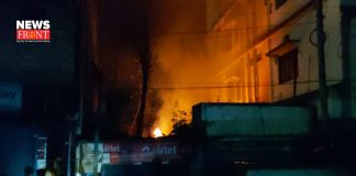 massive fire in bidhnagar market | newsfront.co