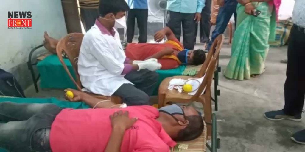 blood donation camp | newsfront.co