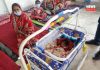 new born baby born in relief camp | newsfront.co