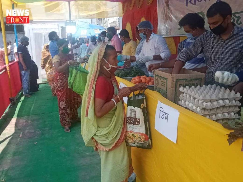 raiganj municipality organize free of cost market in raiganj | newsfront.co