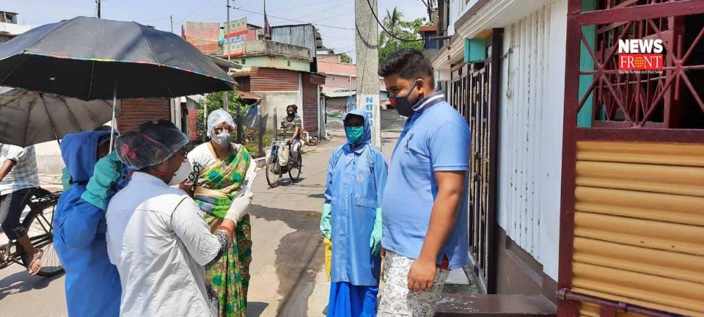 raiganj municipality testing coronavirus on every house in raiganj | newsfront.co