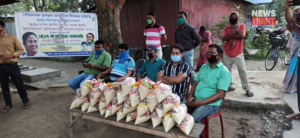 tmc primary teacher community distributes food in lockdown | newsfront.co