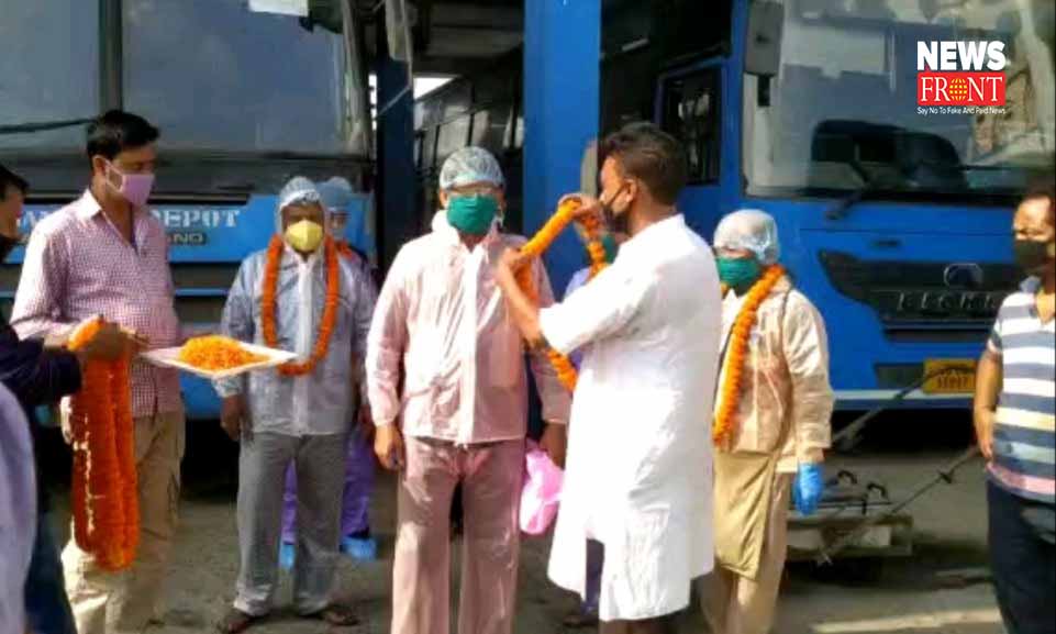 tmc respect to bus driver in lockdown | newsfront.co