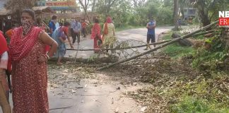 villagers blocked the road | newsfront.co