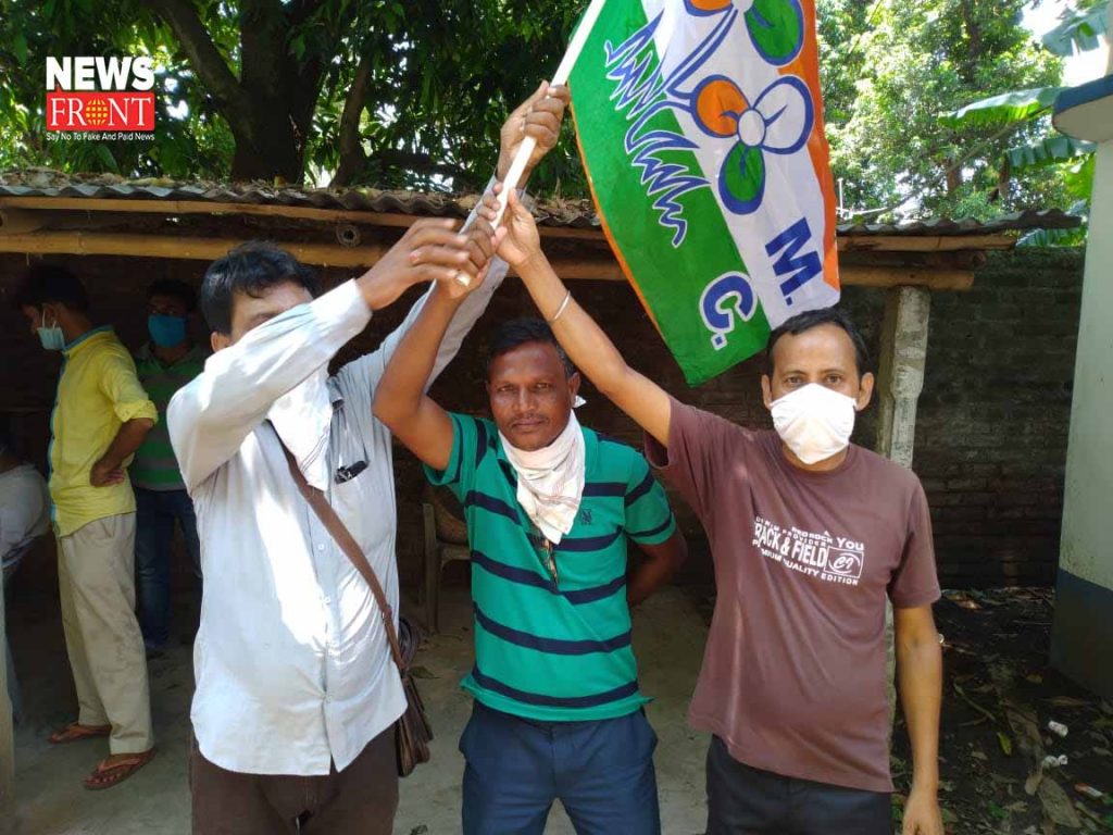 3 bjp members join tmc party in jhargram | newsfront.co