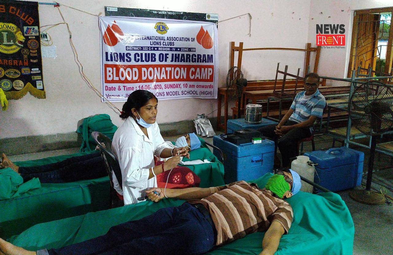 Blood donation camp | newsfront.co