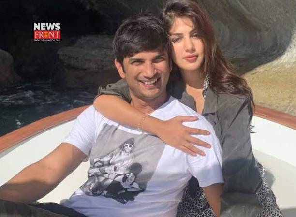 Sushant singh and Riya Chakraborty | newsfront.co