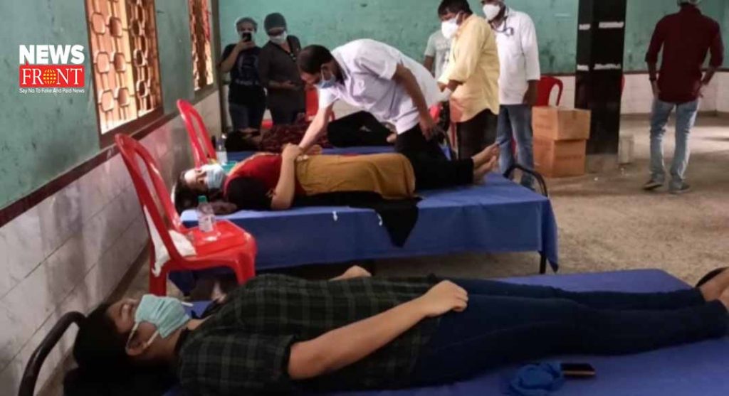 blood donation camp | newsfront.co