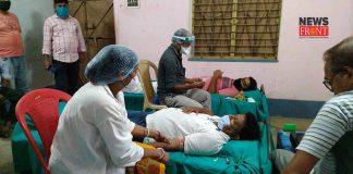 blood donation camp at jhargram | newsfront.co