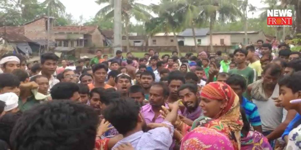 villagers protest | newsfront.co