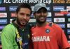 Afridi and Dhoni | newsfront.co