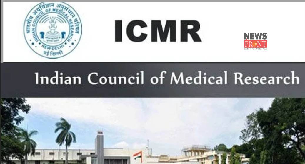 ICMR | newsfront.co