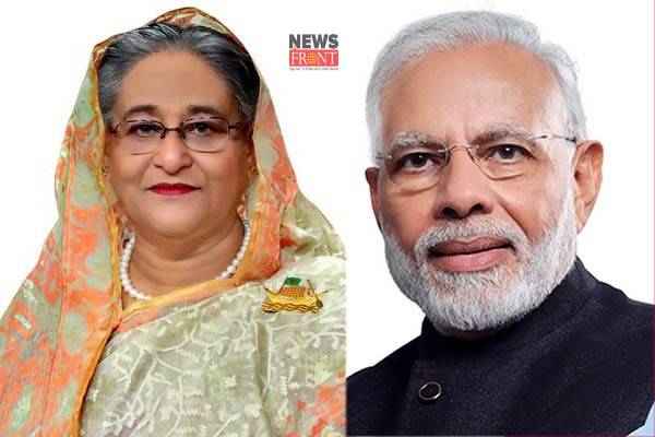 Sekh Hasina and Modi | newsfront.co