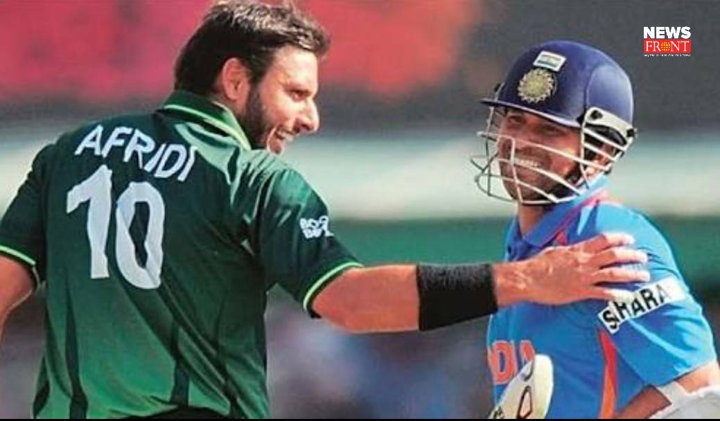 Sachin and afridi | newsfront.co