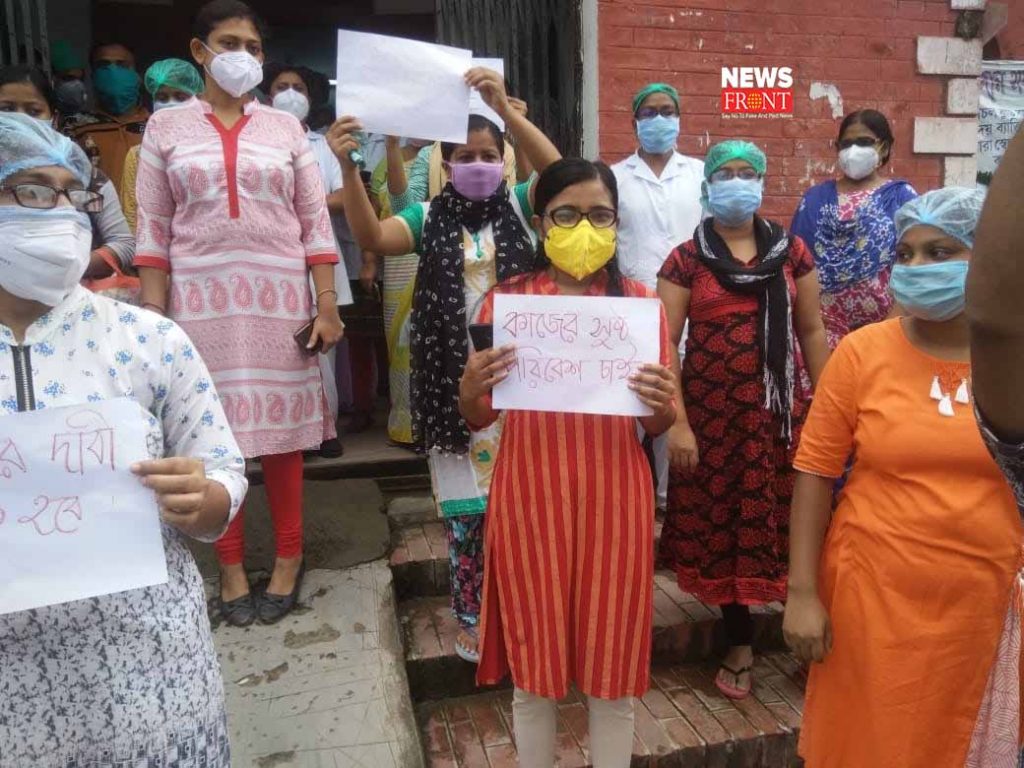 nurse protest | newsfront.co