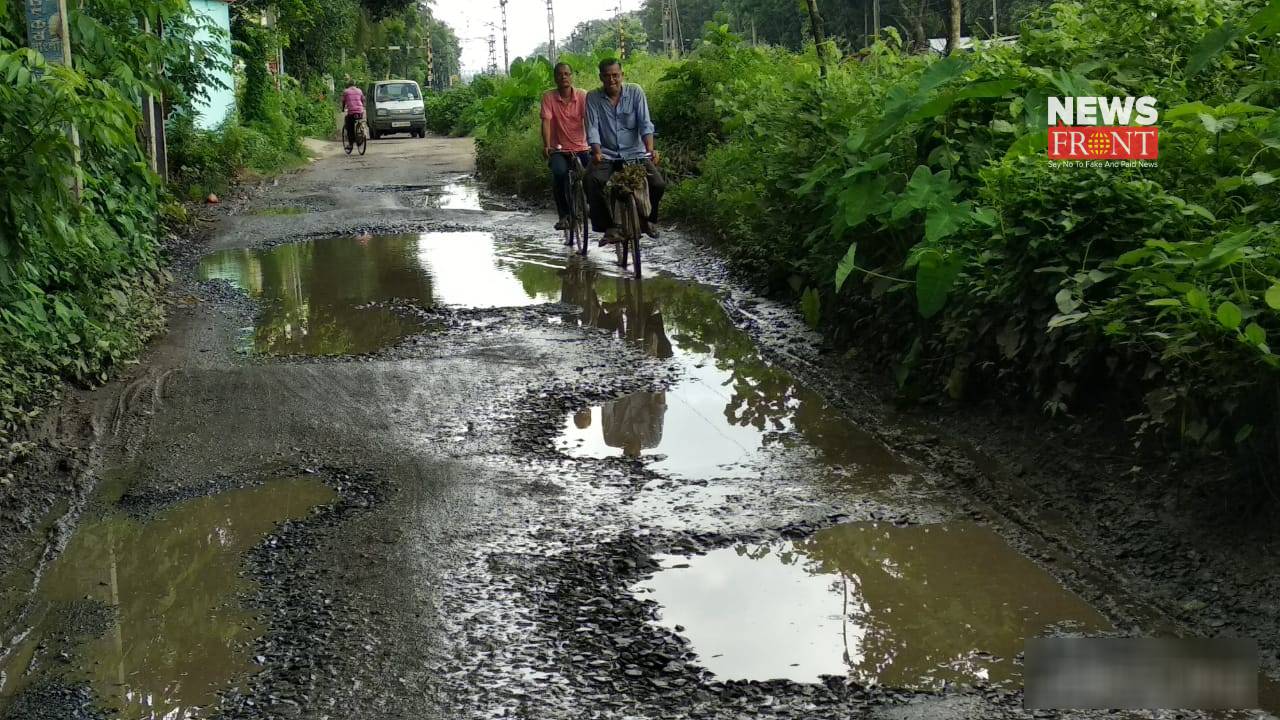 poor condition of road | newsfront.co