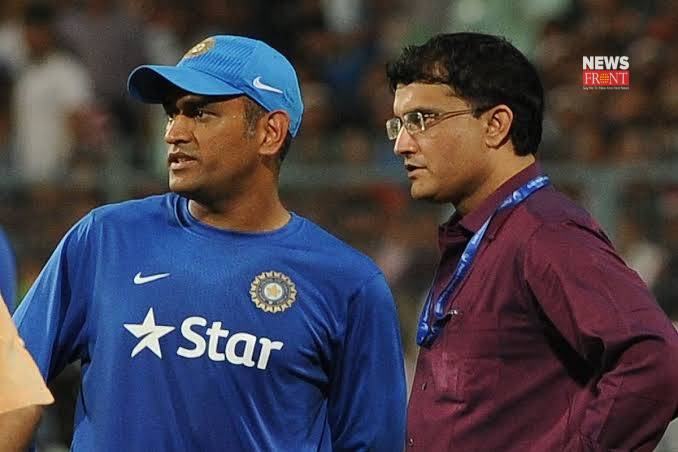 MSD and Saurav | newsfront.co