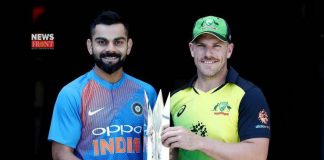 Virat Kohli and Aaron Finch | newsfront.co