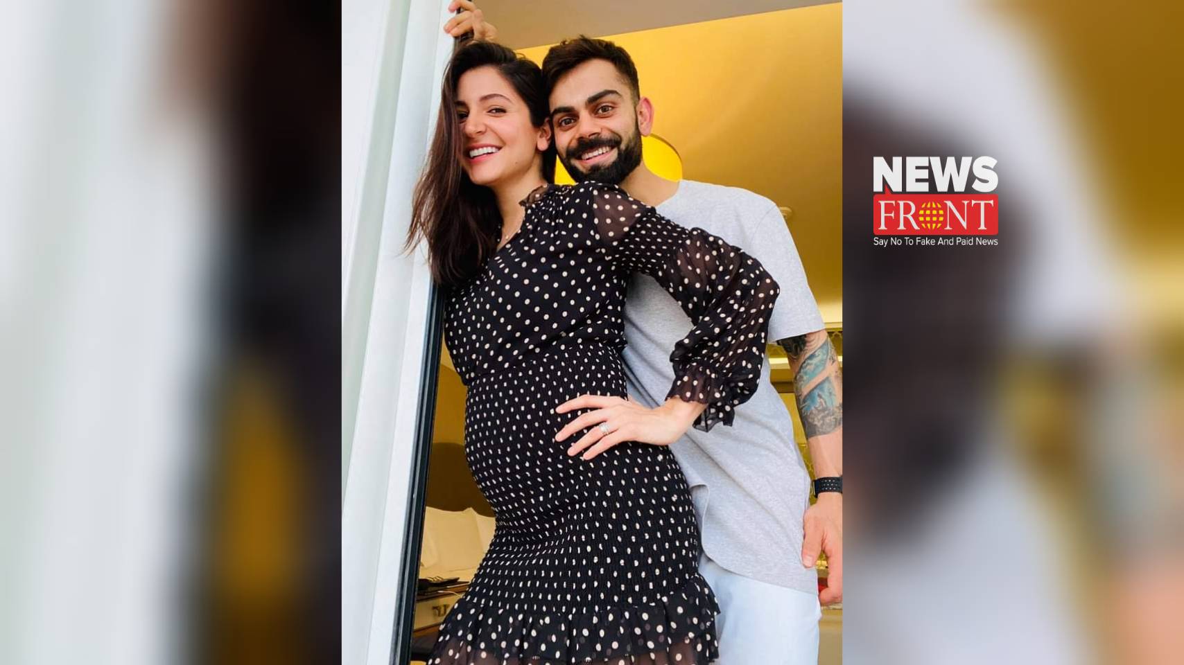 Virat with Anushka | newsfront.co