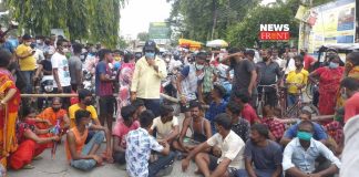 villagers protest | newsfront.co