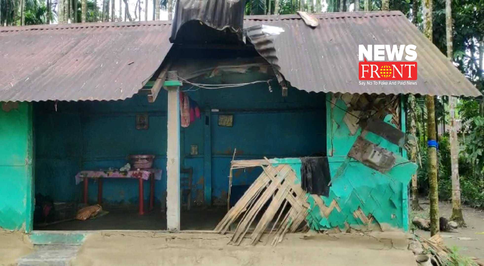 Destroyed House | newsfront.co