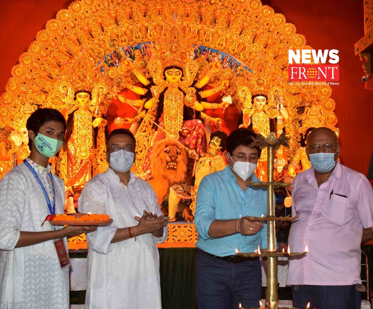 Durgapujo inauguration | newsfront.co