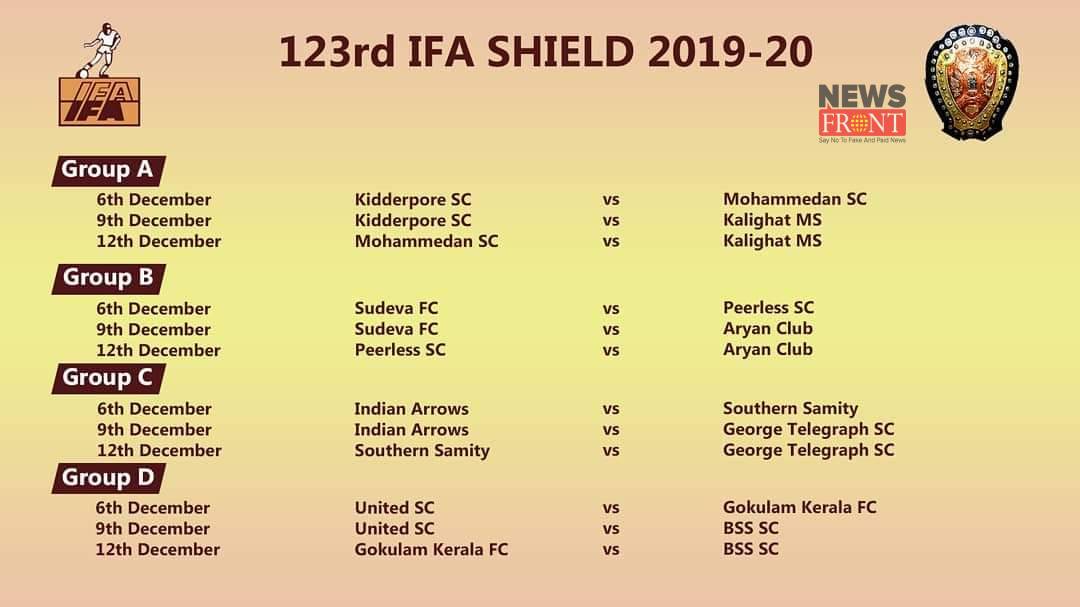 IFA Shield schedule | newsfront.co