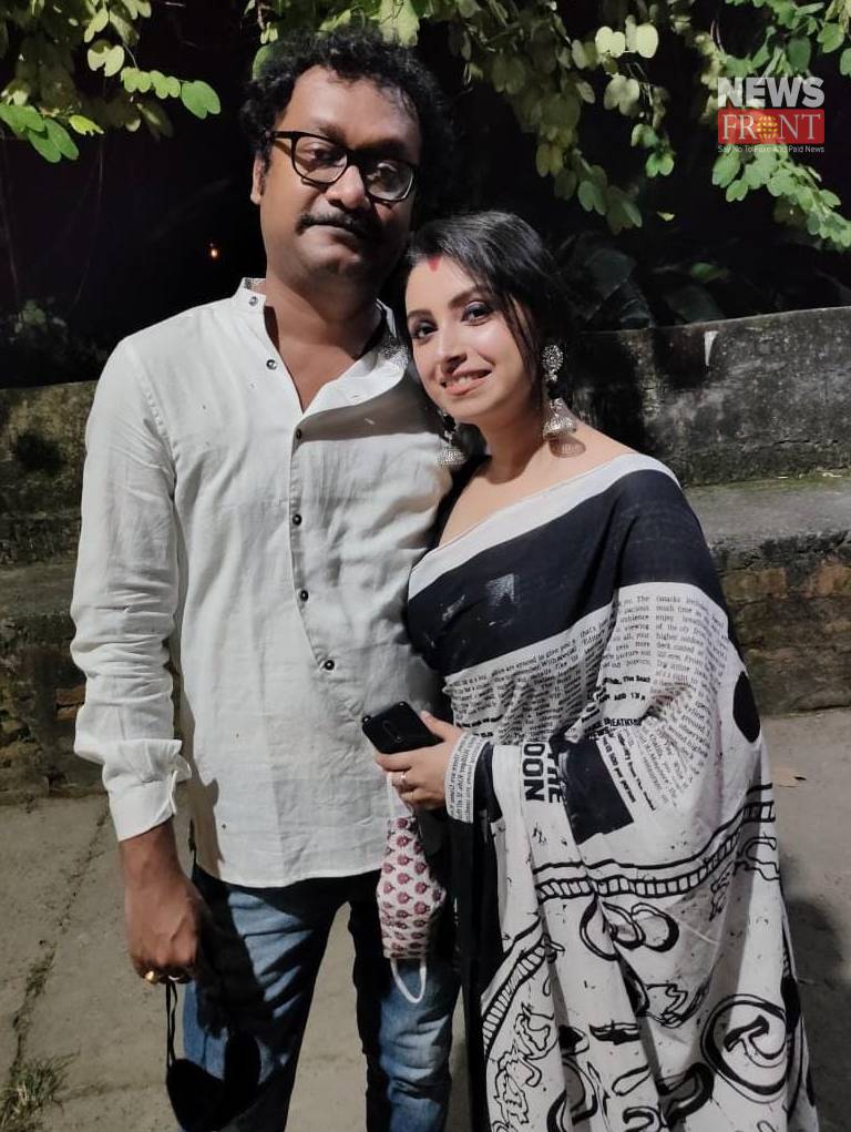 Tanushree with Shamik | newsfront.co