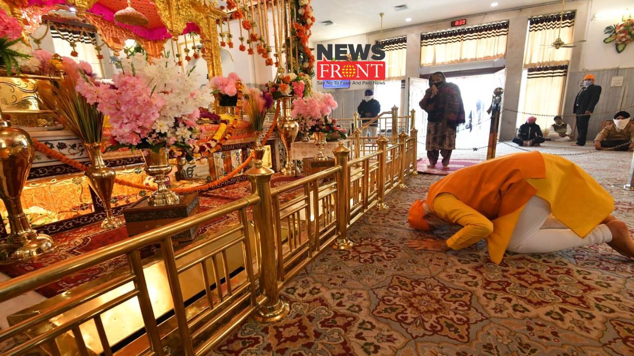 PM Modi in Gurudwara | newsfront.co