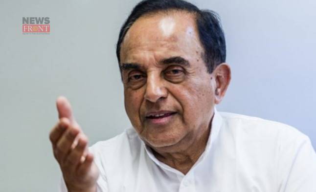 subramanian swamy | newsfront.co