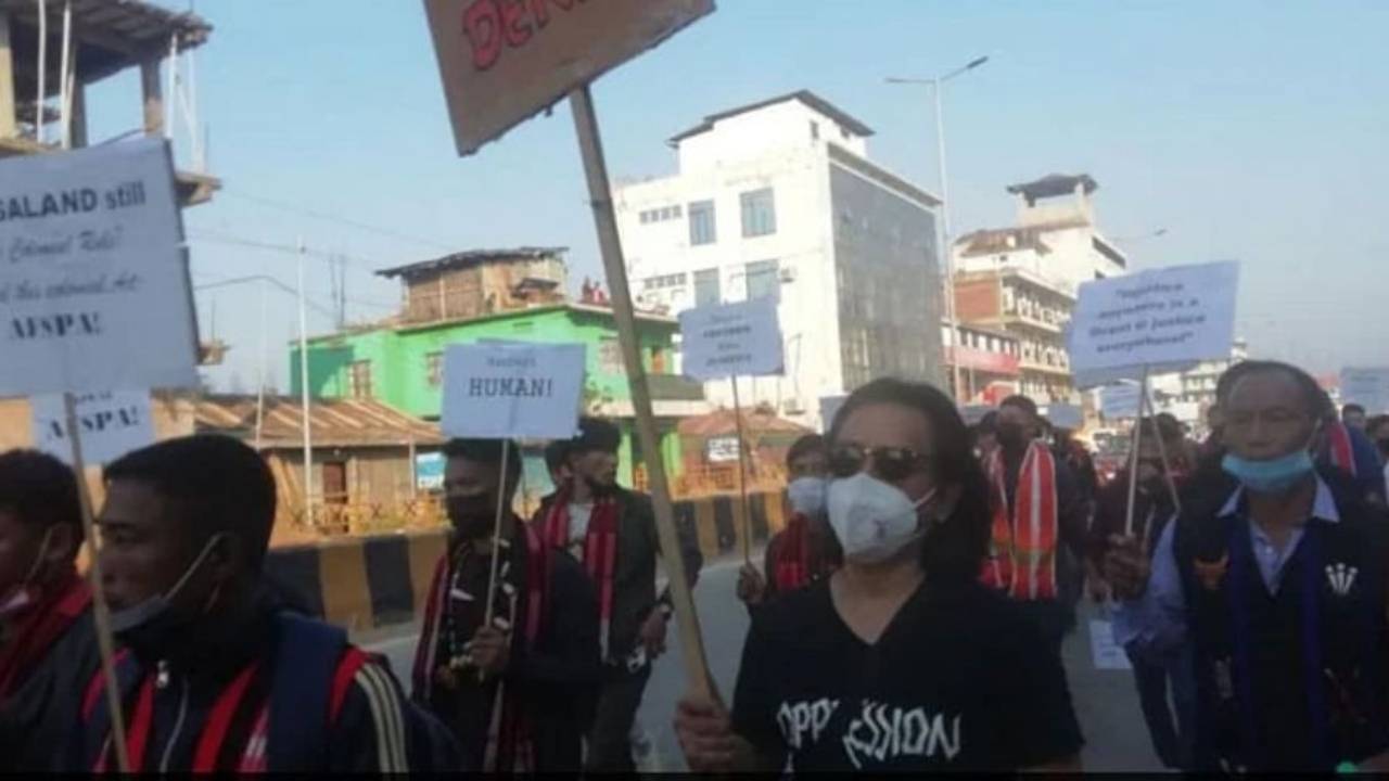 Nagaland protest