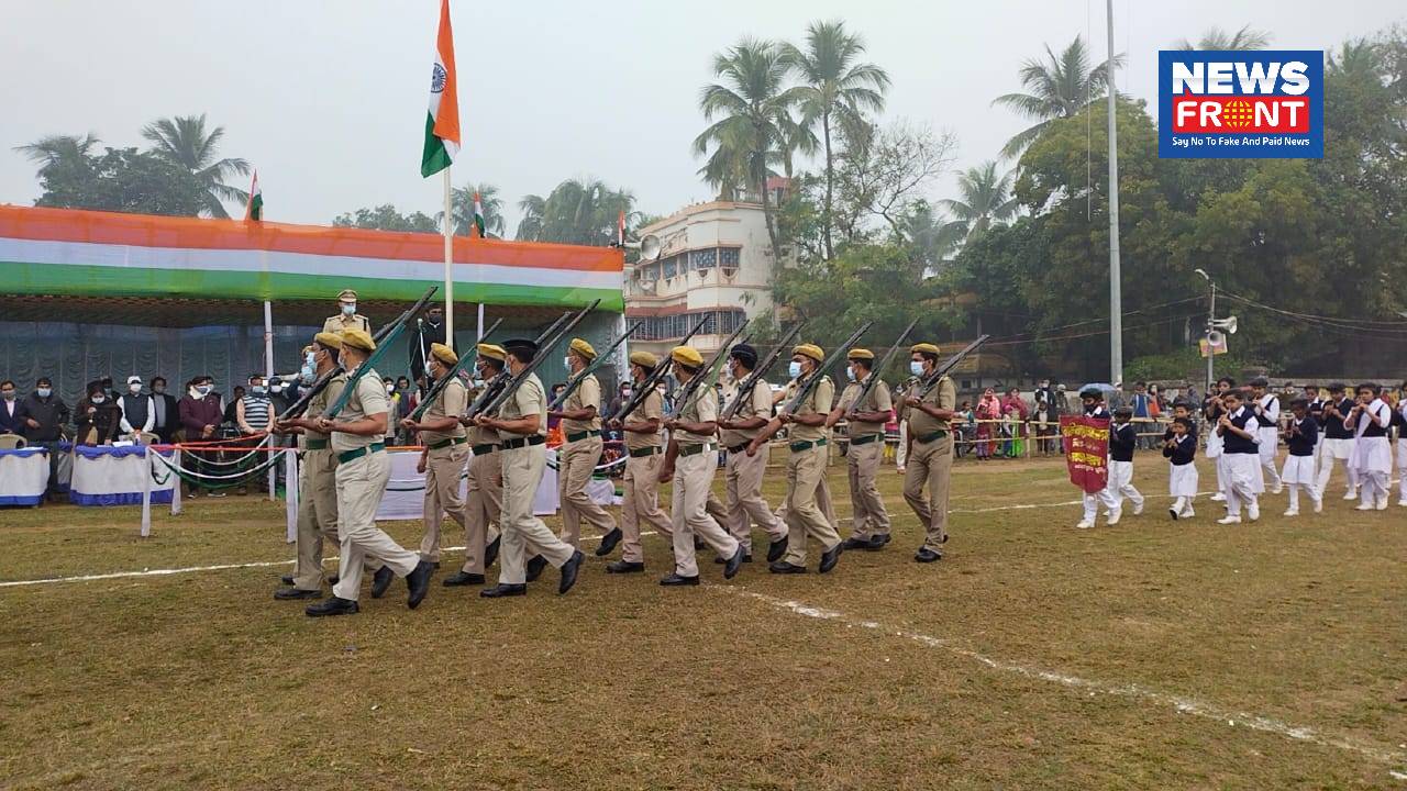 Republic Day celebrated at Kandi