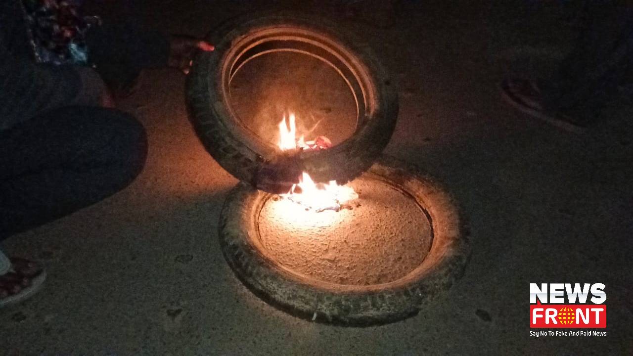 Tyre burning