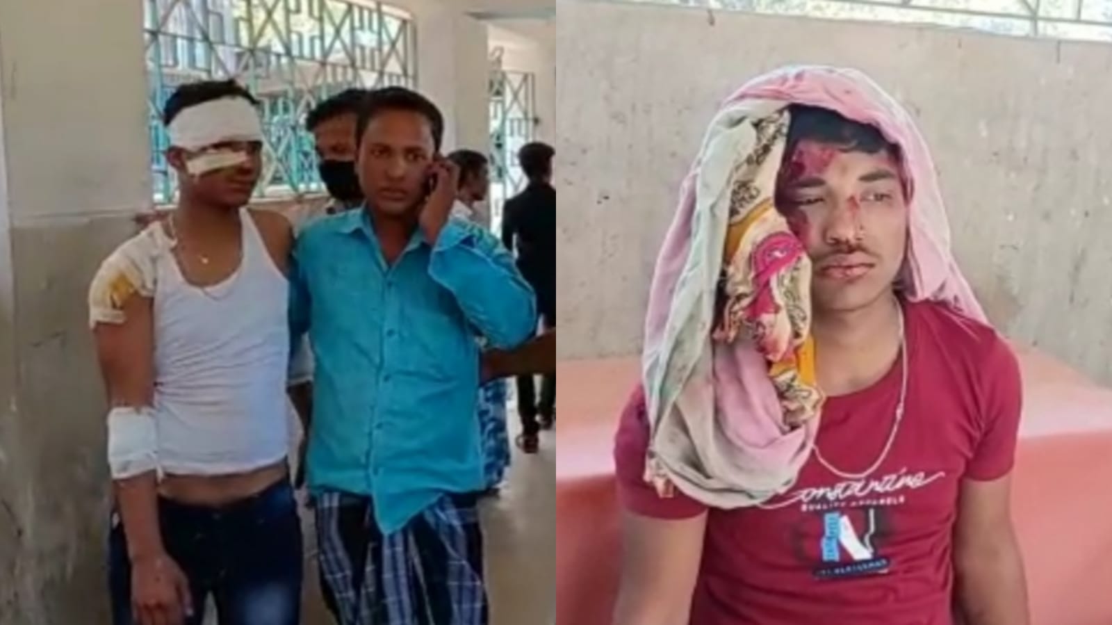 injured madhyamik students