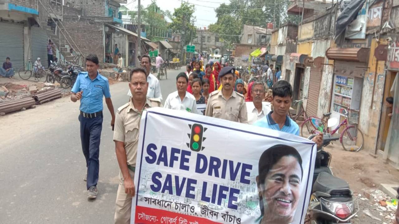 safe drive save life kandi